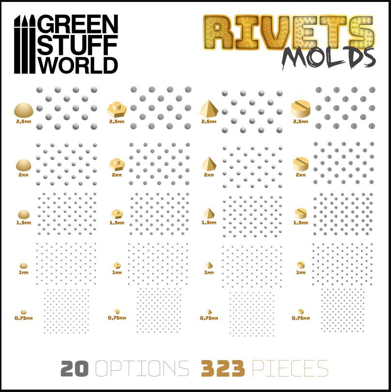 Silicone Rivet Mold – Imperial Hobbies