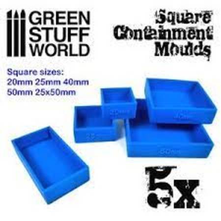 Square Containment Molds