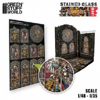 Stained Glass - Knights