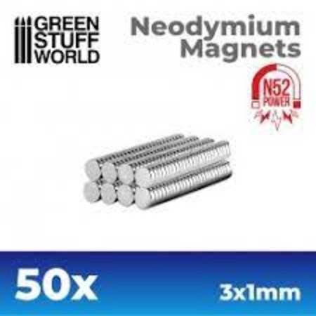 Neodymium Magnets (3x1mm)