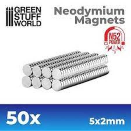 Neodymium Magnets N52 (5x2mm)