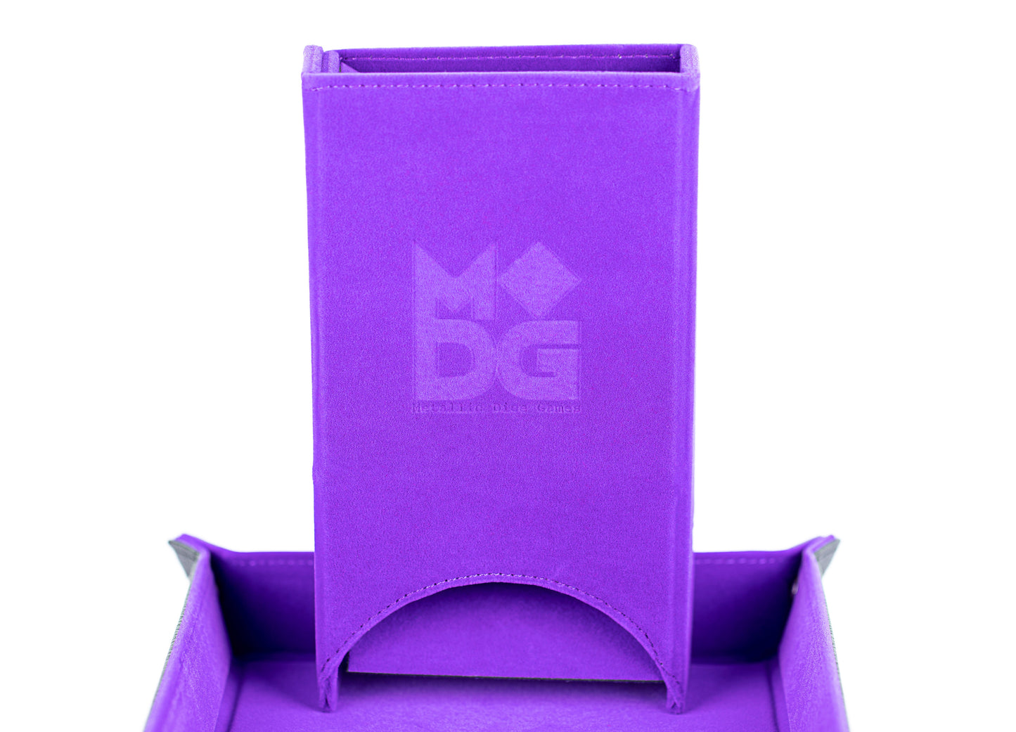 Fold-Up Dice Tower - Purple