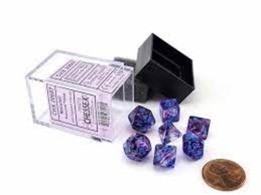 Nebula Nocturnal/Blue (Mini-Polyhedral 7-Die Set)