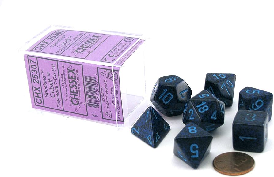 Speckled Cobalt (Polyhedral 7-Die Set)