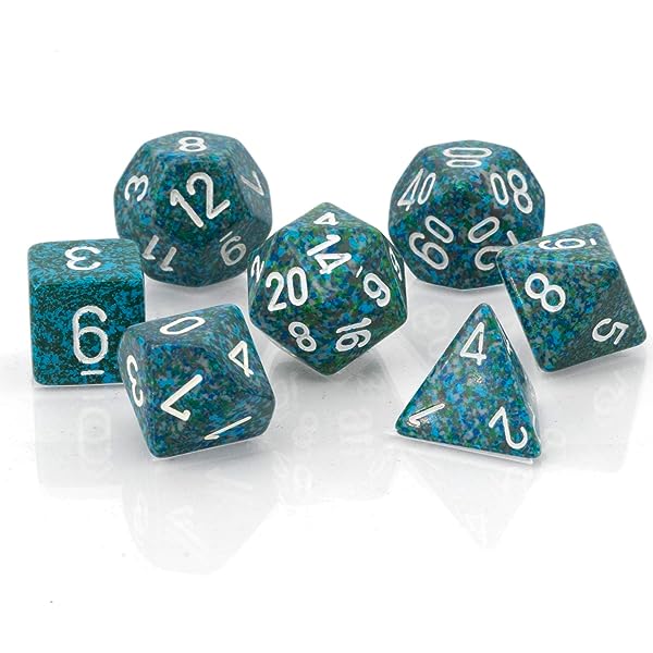 Speckled Sea (Polyhedral 7-Die Set)