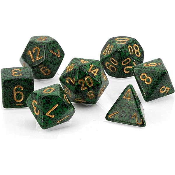 Speckled Golden Recon (Polyhedral 7-Die Set)