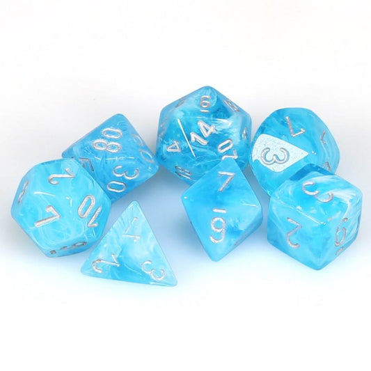 Luminary Sky/Silver (Polyhedral 7-Die Set)