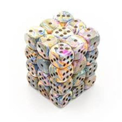Festive Vibrant/ Brown (D6 Dice Block of 36)