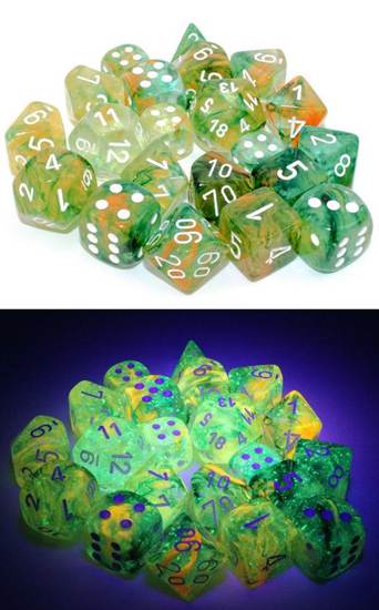 Nebula Spring/White (D6 Dice Block of 36)