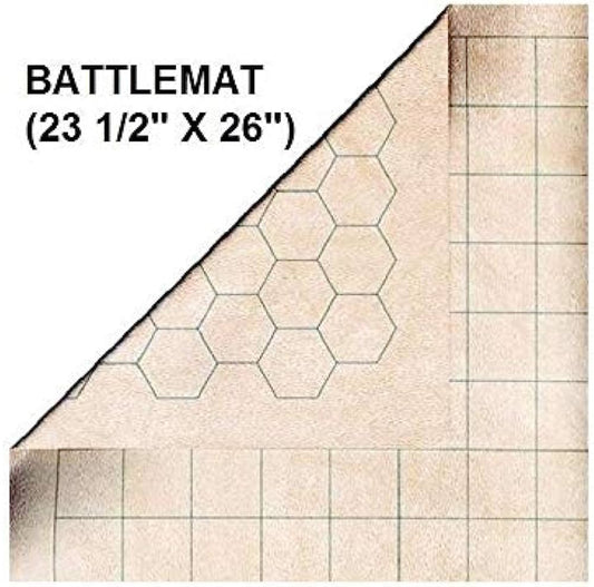 Reversible Battlemat - 1.5" Hexes/Squares