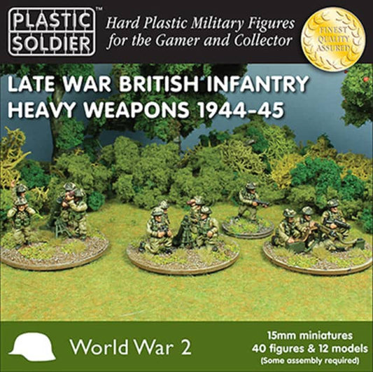 Late War British Infantry Heavy Weapons 1944-45