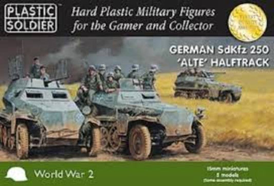 German SdKfz 250 ALTE Halftrack (5 Vehicles)