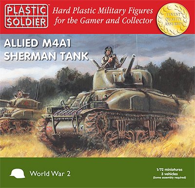 Allied M4A1 Sherman Tank