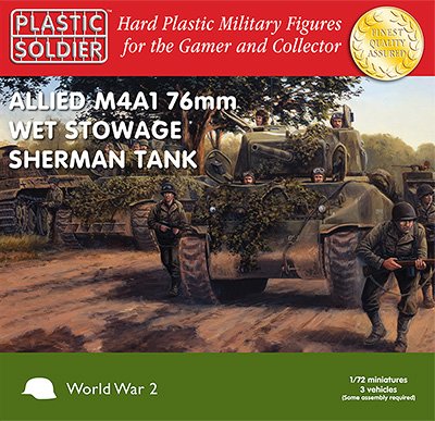 Allied M4A1 76mm Wet Stowage Sherman Tank