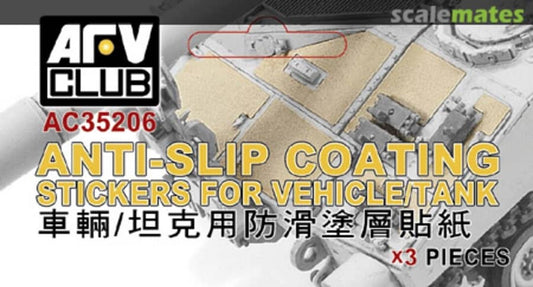 Anti-Slip Coating Stickers For Vehicle Tank Aircraft