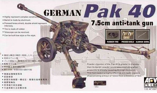 Pak 40 German 7.5cm Anti-tank gun