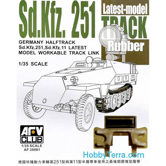 Sd.Kfz.251 Latest Model Track Rubber