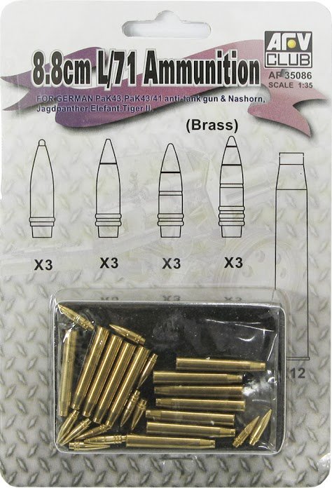 8.8cm L/71 Ammunition