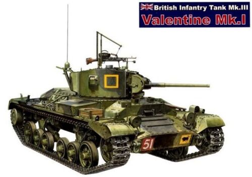 Valentine Mk. I British Infantry Tank