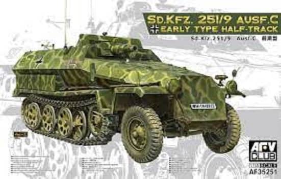 Sd.Kfz.251/9 Ausf.C Early Type Half-Track