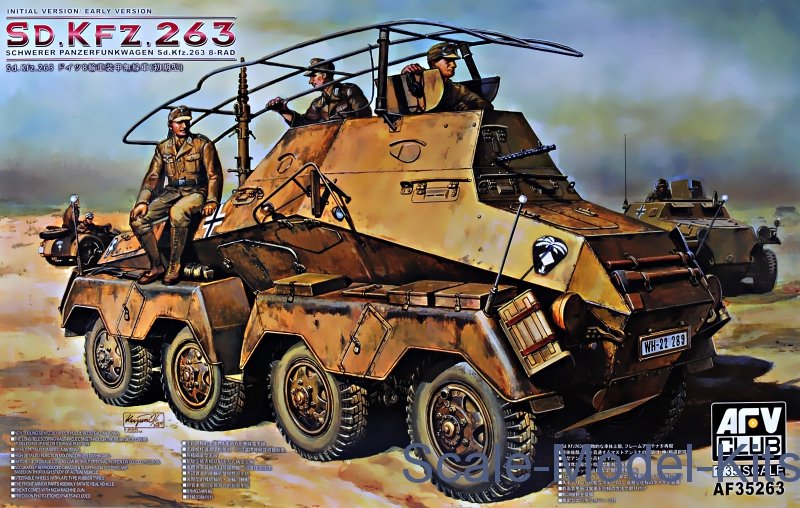 Sd.Kfz.263 Schwerer Panzerfunkwagen (Initial/Early Version)