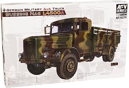 German Military 4x4 Truck Bussing Nag L4500A