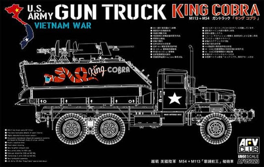 US Army Gun Truck King Cobra (M113 + M54)