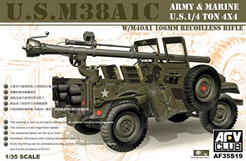 M38A1 with 106mm Recoiless Rifle