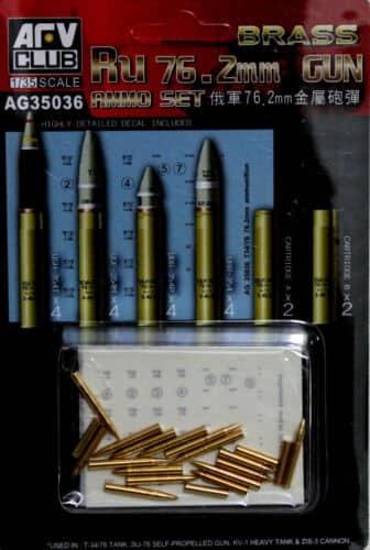 Russian 76.2mm Gun Ammo Set