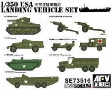 USA WWII Landing Vehicle Set