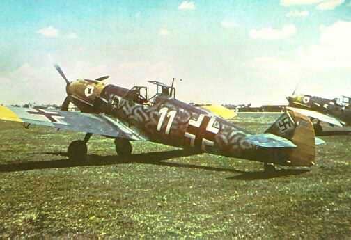 Messerschmitt Bf109 - photo & color