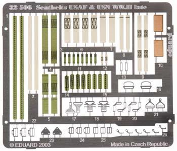 USAF & USN Seatbelts WW2 Late Version.