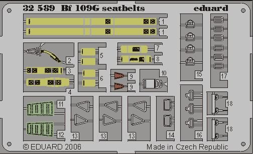 BF-109G Seatbelts