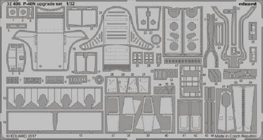 P-40N Upgrade Set (For Eduard/Hasegawa)