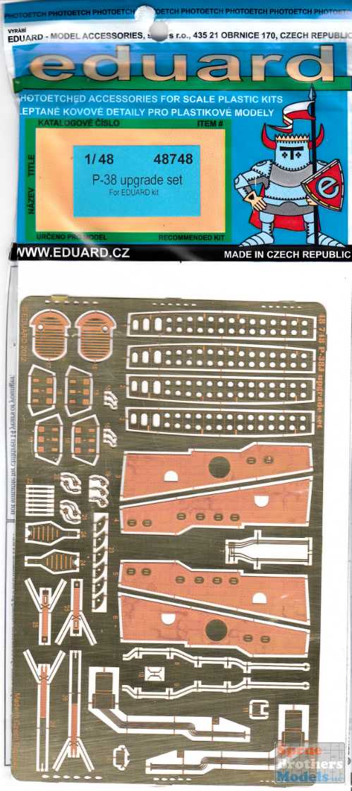 P-38 Upgrade Set for Eduard / Academy kit