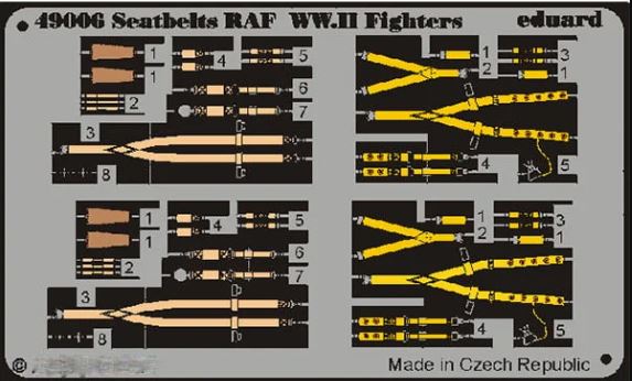 Seatbelts RAF WWII