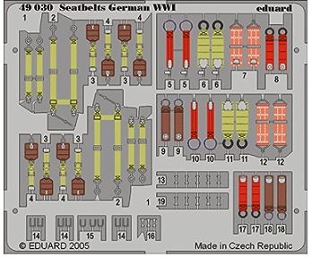 Seatbelts German WWII