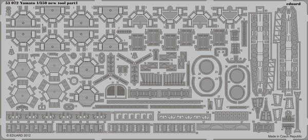 Yamato 1/350th New Tooling Accessory Set