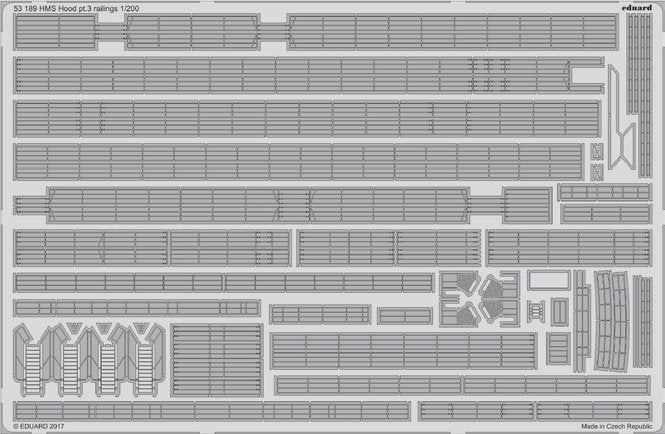 HMS Hood Pt.3: Railings (for Trumpeter Kit)