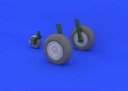 Ju 88 Wheels (Late)