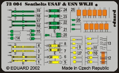 Seatbelts USAF & USN WWII