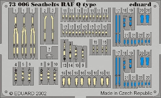 Seatbelts RAF Q-type