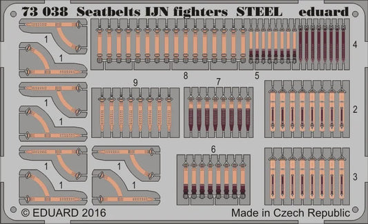 Seatbelts IJN Fighters WWII Steel