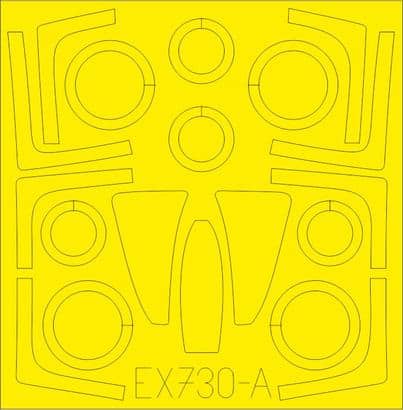 F-14A TFace Masks for Tamiya Kit