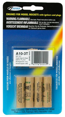 A10-3T Rocket Engines (4/pk)