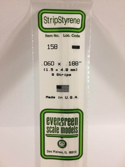 .060x.188-inch Plastic Strips