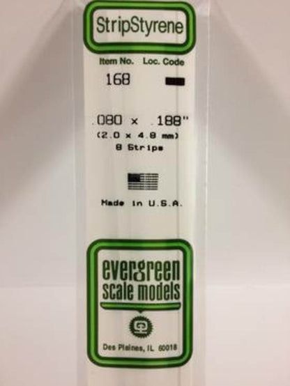 .080x.188-inch Plastic Strips