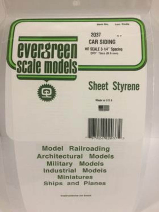 .020 HO Scale Plastic Siding