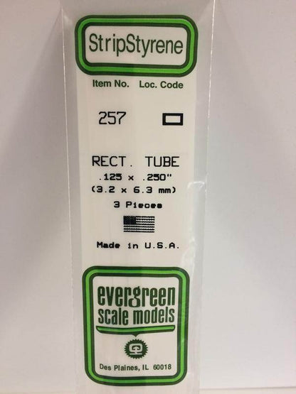 .125x.250-inch Rectangular Tube