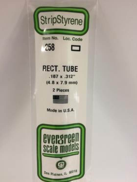 .187x.312-inch Rectangular Tube